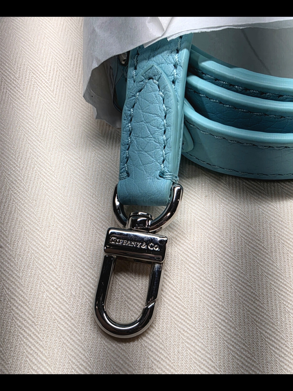 TIFFANY & Co. Return To Tiffany Mini Tote Bag - Picture 8 of 11